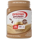 Premier protein Toz, Cafe Latte, 30g protein, 1g Sugar, 100% Whey proteini, Keto Friendly, Gluten Free, No Soy, 95 mg Caffeine for Energy, 23.9 oz (17 hizmet)