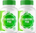 (2 Pack) Claritox Pro, χάπια συμπλήρωμα υποστήριξης Claritox Pro, Claritox Pro Κριτικές, κάψουλες Claritox Pro, συμπλήρωμα υποστήριξης καψακίων Claritox Pro - Advanced Pill Formula, 120 κάψουλες για 2 μήνες