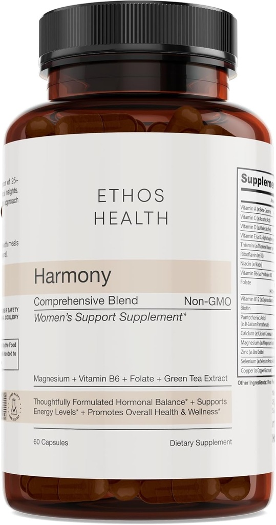 Kadınlar Biotin, B12, Magnezyum & Antioksis ile Günlük Multivitamin - Enerji, Immune & Hormonal Destek - Çin Yam Root & Herbal Ekstraksiyonları - Non-GMO Women's Health Supplement