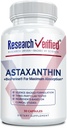 Araştırma Gerçekleştirilmiş Astaxanthin - Güçlü Antioksi, Özgür Radikaller, Destekler Skin, Beyin, Gözler ve Kalp - çinko RDA, E, BioPerine - 30 Capsules - Non-GMO, Made in the USA