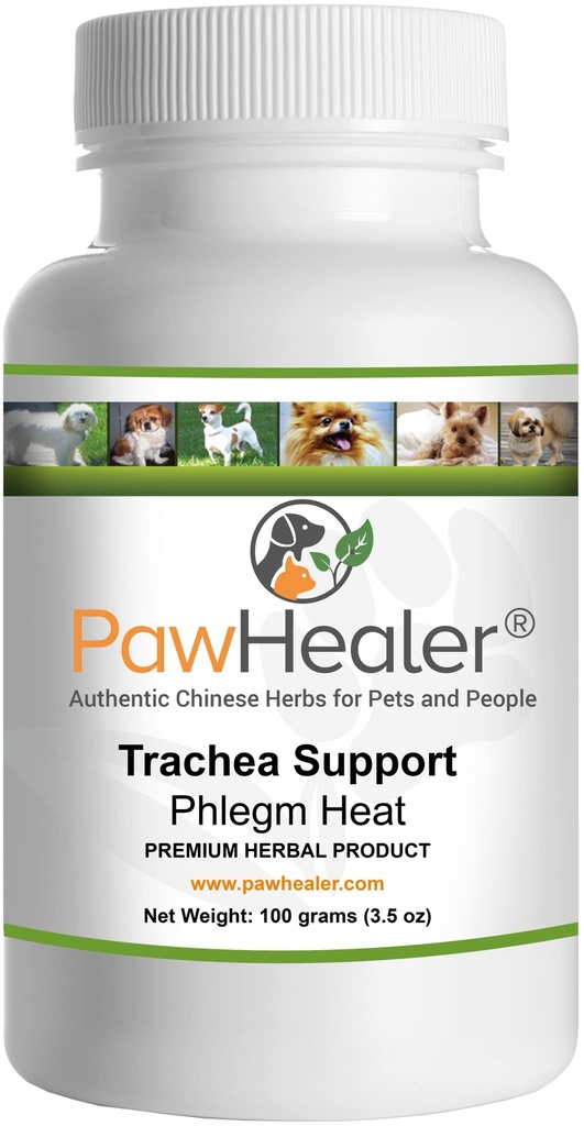 PawHealer® Trachea Support Dog Cough Remedy - Used for Loud, honking Cough -100 Grams/Powder