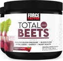 FORCE FACTOR Total Beets Superfood Beet Root Toz 2Pack, Nitrates to Support Circulation, Blood Flow, Nitrik Oksit, Enerji, Endurance, Stamina, Cardiovascular Heart Health Supplement, 60 Servisler