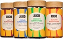 JUGO Superfoods Gummies Diversity Pack – Focus, Energy, Beauty & ACV Gummies – Plant-Based, 100% Vegetarian, Gluten-Free – Supports Mind, Body & Digestive Health
