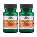 Swanson Beta-Carotene - Vitamin A Supplement Proting Immune Health, Eye & Skin Health - Natural Wellness Formula - (250 Softgels, 3000 C) (2 Pack)