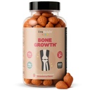 TruHeight Kids Growth Gummys (Βατόμουρο, Ηλικίες 2+) All Natural Kids & Toddler Vitamins - Βιταμίνη D, Ασβέστιο, K2, Μαγνήσιο πολυβιταμίνη - Φυσική ανάπτυξη & ανάπτυξη, Χτίζει ισχυρά οστά, Vegan