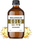 Colloidal Gold Çözümü, 50 PPM, 500 ml, Yüksek Saflık% 99.99