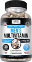 Kaya Naturals Multivitamin for Men - Men's Prostate Multivitamin - Multi Mineral Daily Supplement - Erkekler için Pills - Sağlıklı Prostate - Vitaminas para Hombres - 30 Veggie Capsules