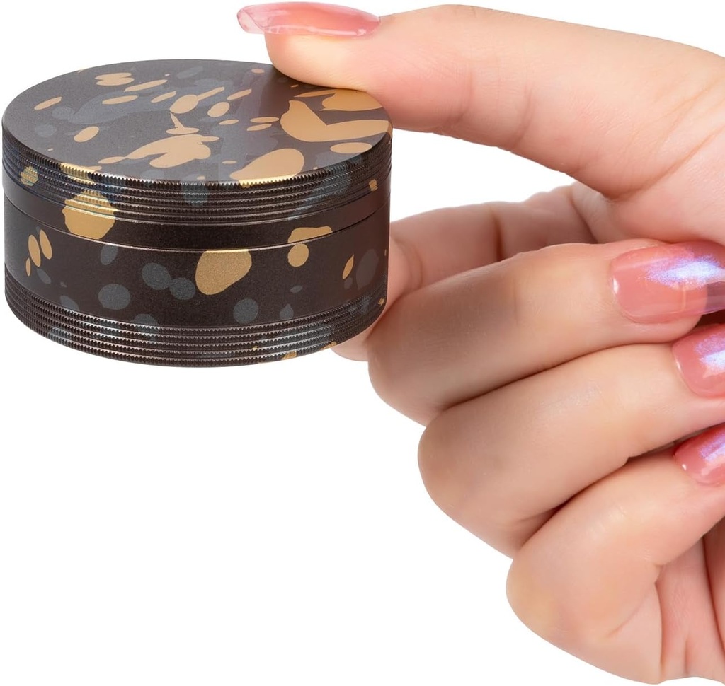 Portre Pill Box Pill Case - Metal Sualtı Pill Konteyner, Seyahat Pill Pocket Purse, Single Daily Medicinerec for Vitamin, Fish Oil, Supplement, Medium Boyutlu Boyut