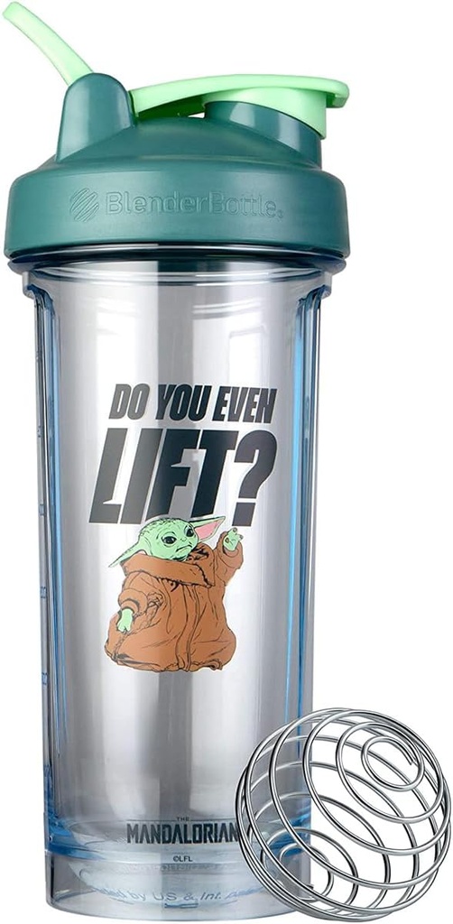 BlenderBottle Star Wars Shaker Şişe Pro Serisi Protein Shakes ve Pre Workout için Mükemmel 28-Ounce, Do You Even Lift?