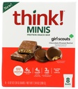 Think!, Bar Protein Minis Chocolate Peanut Butter, 0.92 Ounce, 8 Pack
