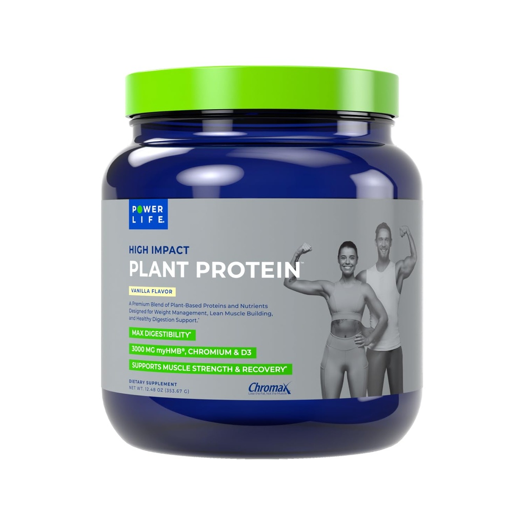 GLIFE Yüksek Etki Bitki Protein Tozu HMB, Plant-Based, No Sugar eklendi, Vegan, Keto Friendly, Non-GMO (Vanilla - New Formula)