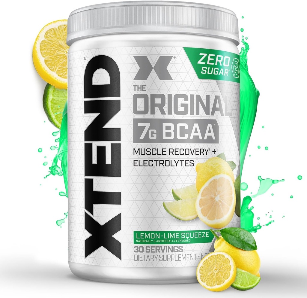 Xtend XTEND Original BCAA Toz 7g BCAA ve 2.5g L-Glutamine, Sugar Free Post Workout Muscle Recovery Drink with replicas for Men & Women, 30 Servisler