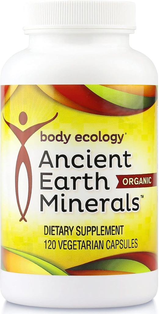Body Ecology Antik Dünya Mineralleri |% Plant-Derived Trace Mineral Supplement | Builds Immunity| Discovers Detoxification | Non-GMO | 120 Vegetarian Count