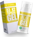 D3 Vitamin K2 En Güçlü Topical Gel - 15000+ I Per Pump - The Sunshine Vitamin - Immune Support - One Moon Supply