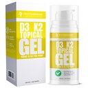 D3 Vitamin K2 En Güçlü Topical Gel - 15000+ I Per Pump - The Sunshine Vitamin - Immune Support - One Moon Supply