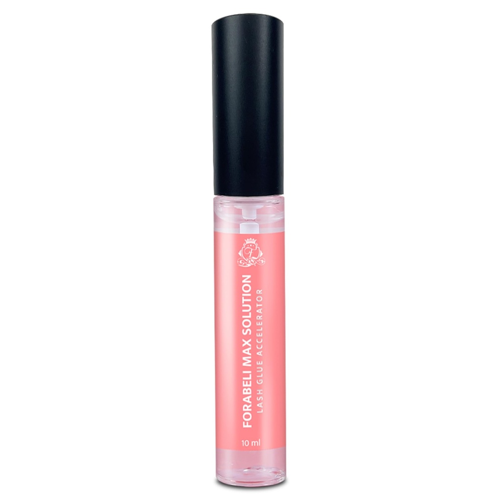 FORABELI Lash Bonder for Eyelash Extensions - Max Solution Fast Cure, Boosts Retention, Reduces Sensitivity, Pro-Grade Bonding Accelerator