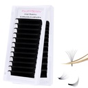 Easy Fan Lashes Eyelash Extensions Rapid Blooming C D DD Curl Volume Lash (0.07-D-16)