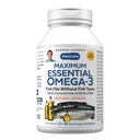 ANDREW LESSMAN maksimum Temel Omega-3 Orange - 180 Softgels - Ultra-Pure, High Potency Omega-3 Oils. Yüksek DHA, No Stomach Upset, No Contaminants, No Mercury. Küçük Easy to Swallow Softgels