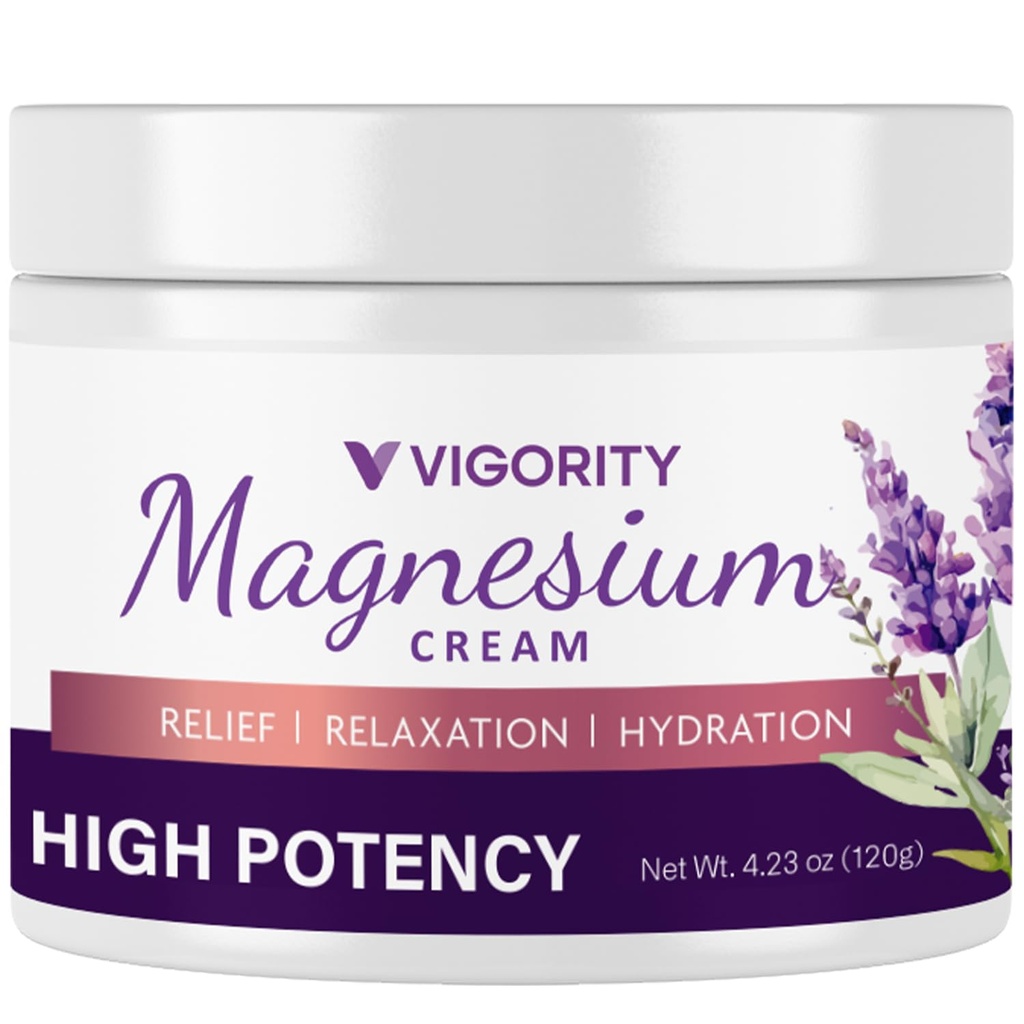 Magnesium Lotion for Kids & Babies Sleep - Bedtime Calming Body Cream with Natural Ingredients & Multi Vitamins - Topical Magnesium Soothing Relief, Promotes Relaxation (8.46 Ounce, Lavender)