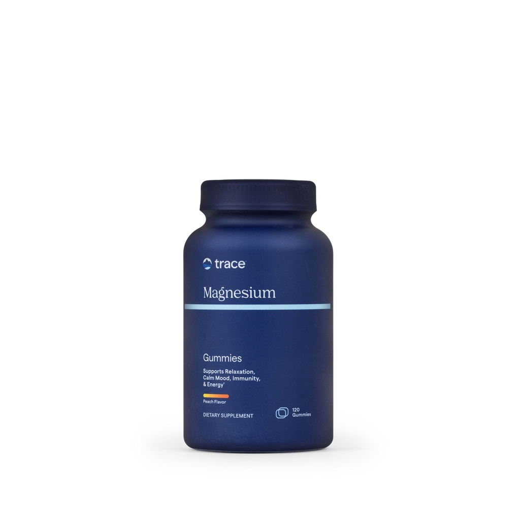 Trace Minerals Magnezyum 84 mg - Bone & Heart Health Support - Immune System Support - Aids Relaxation & Health Sleep - Tangerine, 120 Gummies (120 Hizmet)