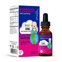 Kiddivit Bora Bebek Sıvı Yaşlılar, Vitamin D3 & C – Gentle Immune Support Supplement – 60 Günlük Hizmetler, Inulin Forized Prebiyotik Fiber – Sugar Free, Gluten Free, Vegetarian, 2oz