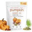 Pumpkin Seed Oil with Saw Palmetto - 180 Softgels | Cold Pressed, Pure Virgin Oil with Omega 6 & 9, Hair, Bladder & Prostate Support |Essential Fatty Acids & Phytosterols | Non-GMO