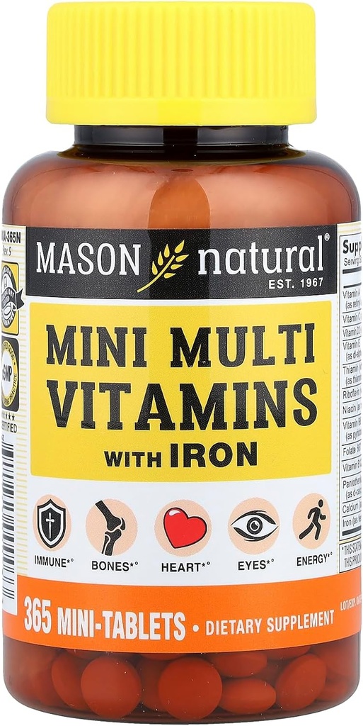 Masonlar Mason Günlük Vitaminleri Demir Tabletleri ile