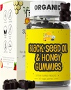 Σιράτζ Βιολογικό Μαύρο Έλαιο Σπέρματος Gummies w/Honey &15% Thymoquinone 