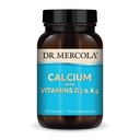 Dr. Mercoladis Vitamins D3 & K2 - Kemik ve Kalp Sağlığı * - Vitamin D3 & K2 - Yumurta kabuğu-Derived - Non-GMO, Gluten-Free & Soy Free - 90 Capsules (90 hizmet)