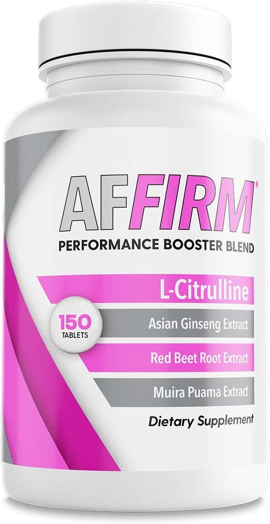 AFFIRM Nitric Hoffman Kadınlar için Diyetsel Tamam 750 mg 150 Tablet (75 Day Supply) | Kan Circulation | Dr. Judson Brandeis