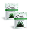 Organik Spirulina & Chlorella Superfood Toz, Vegan, Non-GMO