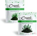 Organik Spirulina & Chlorella Superfood Toz, Vegan, Non-GMO