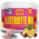 Dr. Price's Electrolyte Mix | Sugar-Free Hydration Toz 72+ Trace Minerals | No Sugar, Fast-Dis deploy Electrolytes Toz Paketleri | Cherry Lemonade, 90 hizmet