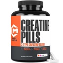 Χάπια Crazy μυών Creatine, 5g 3X καθαρής κρεατίνης μονοένυδρη, πριν από την προπόνηση Μαζική Μάζα Κεραυνός, Υψηλή Απορρόφηση Εύκολο να λάβει τρειςAtine 3 τύπου Βέλτιστη απόδοση για την ανάπτυξη Lean, 90 δισκία