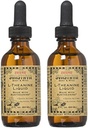Svasthya Body & Mind Liquid L-Theanine - Χωρίς αλκοόλ, Κατασκευασμένο στις ΗΠΑ, Suntheanine-GMP, 2 oz - 2 Pack