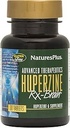 Natures Plus Huperzine Rx-Brain - 50 mcg, 30 χορτοφαγικά δισκία - Συμπλήρωμα υποστήριξης εγκεφάλου με νευροθρεπτικά συστατικά - Χωρίς γλουτένη - 30 Σερβιέτες