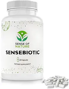 Sensebiyotik Gut Health Probiyotiks Diyetary Supplements Prebiyotik Supplements 20 Milyar CFUs Kadınlar için Probiyotikler Digestive Health 60 Probiyotik Capsules