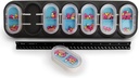 EQUADOSE Weekly Pill Organizer, Extra Large 7-Day περίπτωση βιταμίνης Jumbo με αφαιρούμενα pods, Oversized Medication Carrier για Easy Travel and Daily Health Management, Travel-Friendly