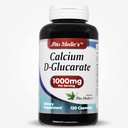 Lab - Dolce d-glucarate,uba 1000 mg -120 Caps, Steel Supplement- Menopause Support- Hormon Harmony- Liver Detox- Detox Cleanse- Ultra yüksek Abhidroryum, Calcio.