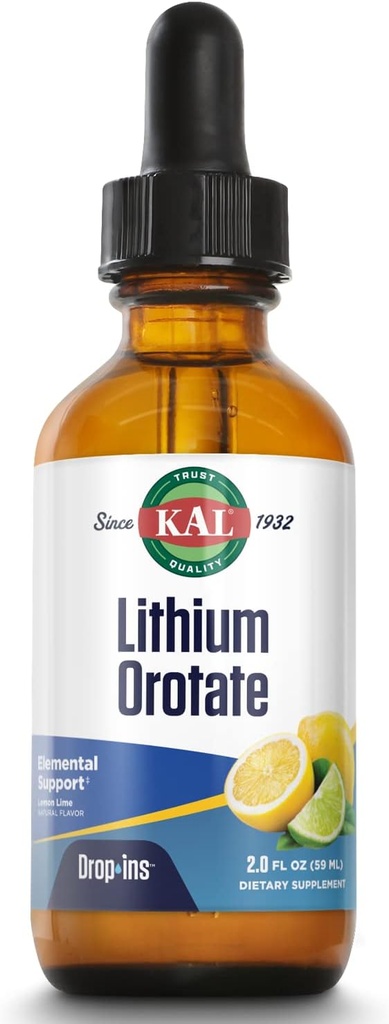 KAL Ορός λιθίου Dropins, Chelated 