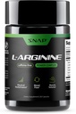 Snap Supplements L Arginine Capsules - Supports Natural Energy, Artan Blood Flow & Muscle growth and Cardio Health, 60 Vegetarian Capsules (30 Hizmetler, 1 Ay Supply)