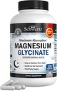 BioSchwartz Magnesium Glycinate 500mg Capsules (120 Mini Caps) Maximum Absorption Magnesium Supplement for Healthy Nerves Muscles Heart Mood and Sleep Support (Vegan, Gluten-Free, Non-GMO)