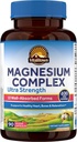 Vitalitown 10 1 Magnezyum Kompleksi Supplement - 400 mg Elemental Magnezyum Chelated with Glycinate, Citrate, Malate, Taurate & More - For Sleep Heart Energy - Non-GMO, Vegan, 90 Caps