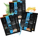 EFlow Beslenme ENRAGE Black Preworkout Örnek Paketler - Seyahat Paketleri - Yüksek Stim Enerji, pompa, Güçlü, Endurance, Focus, Nootropic Formula - Sour Gummy & Sour Mango Flavor (6 Packs)