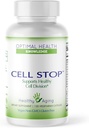 CELL STOP - Güçlü Hücre Bölüm Desteği, Propriety Meeting Curcumin, Green Tea, Reishi Mushroom, Türkiye Tail Mushroom, Broccoli Extract, 1,3/1,6 Beta Glucan ve diğerleri - 120 Veggie Capsules