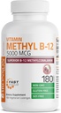 Bronson Torch B12 5000 mcg Vitamin B12 Mecobalamin Energy & Brain Support, 180 Lozenges