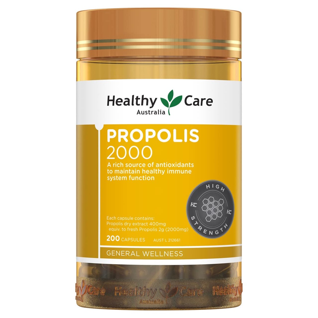 Healthy Care Parallel Import Propolis 2000 200Capsules