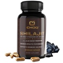 CHOQ® Shilajit - Πάνω από 50% Fulvic Acid, 500 mg Vegan Κάψουλες, Ενέργεια, Εγκέφαλος, Εστίαση, Κολλαγόνο, Ορμόνες, Μιτοχονδριακή λειτουργία, Ουρολιτίνη Α, Εργαστηριακή δοκιμή