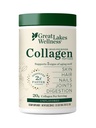 Büyük Lakes Wellness Collagen, Tozu Skin, Hair, Nails, Commons & Digestion - Unflavored - Quick Dissolve Hydrolyzed, Non-GMO, Keto, Kosher - 10 ozz