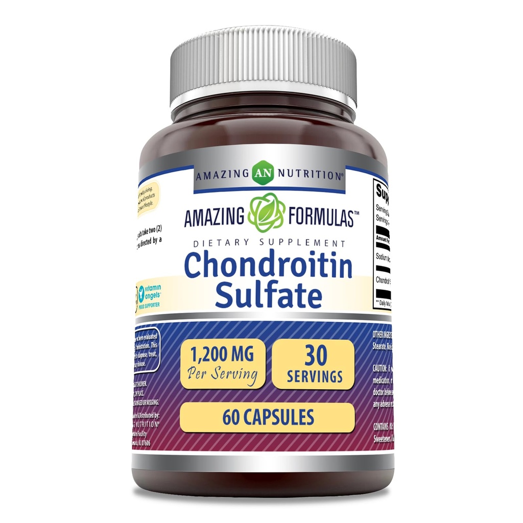 Amazing Formulas Chondroitin Sulfate 1200 mg ανά συμπλήρωμα σερβιρίσματος 